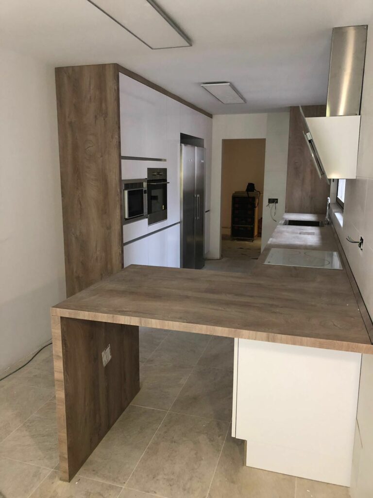 cocina reformada en madrid noroeste